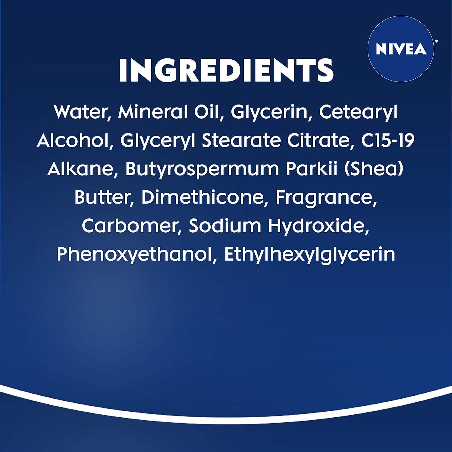 imageNIVEA Cocoa Butter Body Lotion for Dry Skin with Hyaluronic Acid Cocoa Butter and Deep Nourishing Serum 72Hour Body Moisturizer 338 Fl Oz Value Size Pump BottleShea