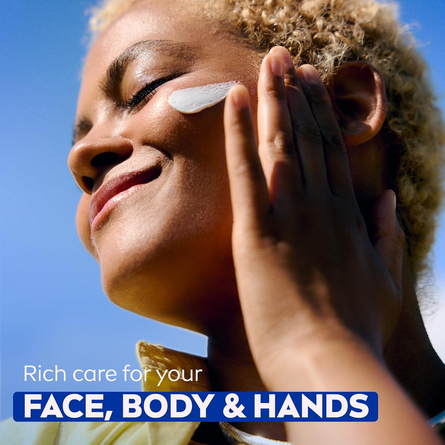 imageNIVEA Creme Face Hand and Body Moisturizer Cream Rich Body Cream for Dry Skin Mothers Day Gifts 16 Oz JarCreme Body