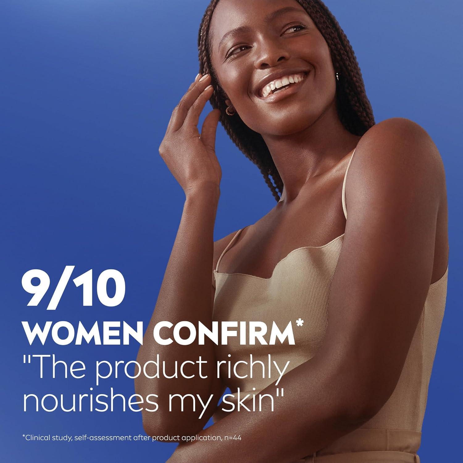 imageNIVEA Essentially Enriched Body Lotion for Very Dry Skin with Hyaluronic Acid Almond Oil and Deep Nourishing Serum 72Hour Body Moisturizer 169 Fl Oz Pump Bottle