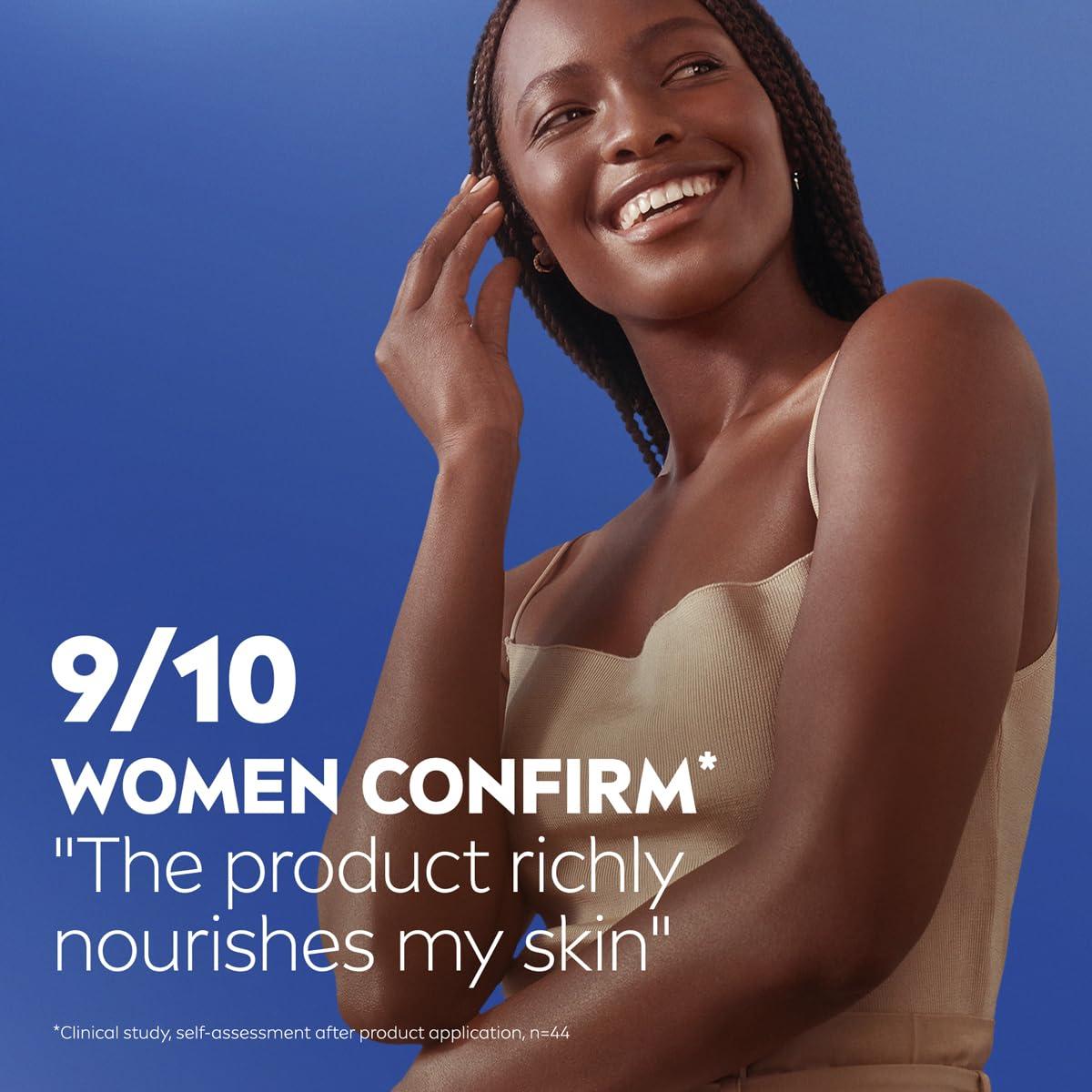 imageNIVEA Essentially Enriched Body Lotion for Very Dry Skin with Hyaluronic Acid Almond Oil and Deep Nourishing Serum 72Hour Body Moisturizer 338 Fl Oz Value Size Pump Bottle