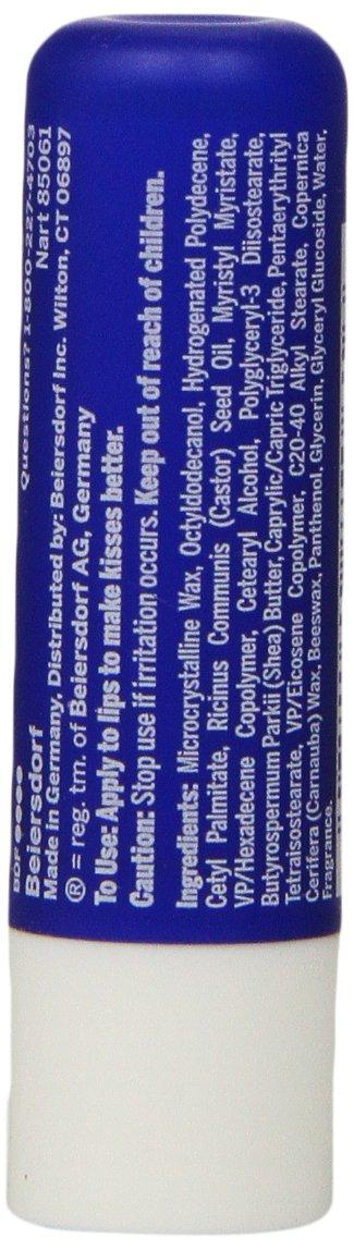 imageNIVEA Moisture Lip Care Hydrating Lip Balm with Shea Butter Mothers Day Gifts 017 Oz Stick Pack of 4Unflavored