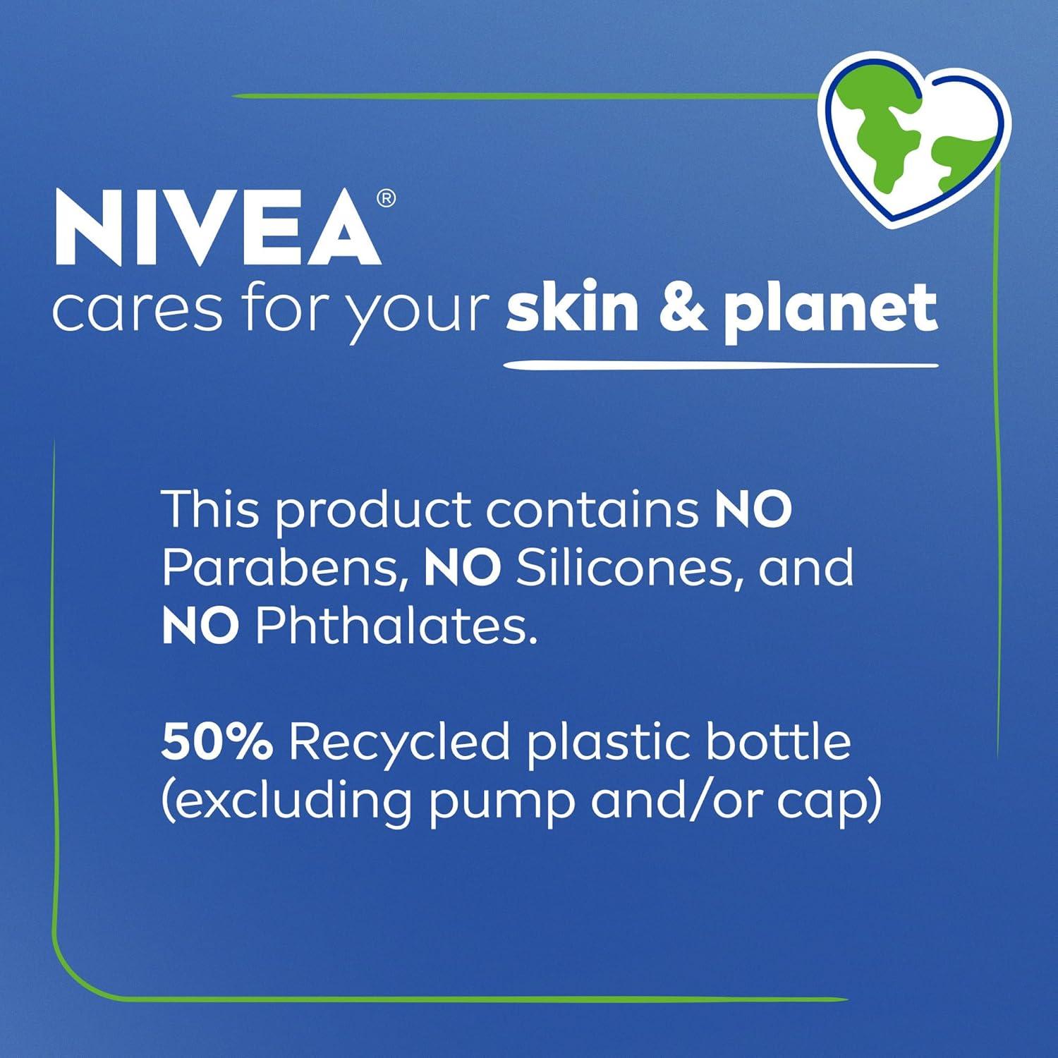 imageNIVEA Nourishing Hydration Skin Firming Body Lotion with Q10 and Vitamin C 72Hour Body Moisturizer for Dry to Very Dry Skin 169 Fl Oz Pump Bottle