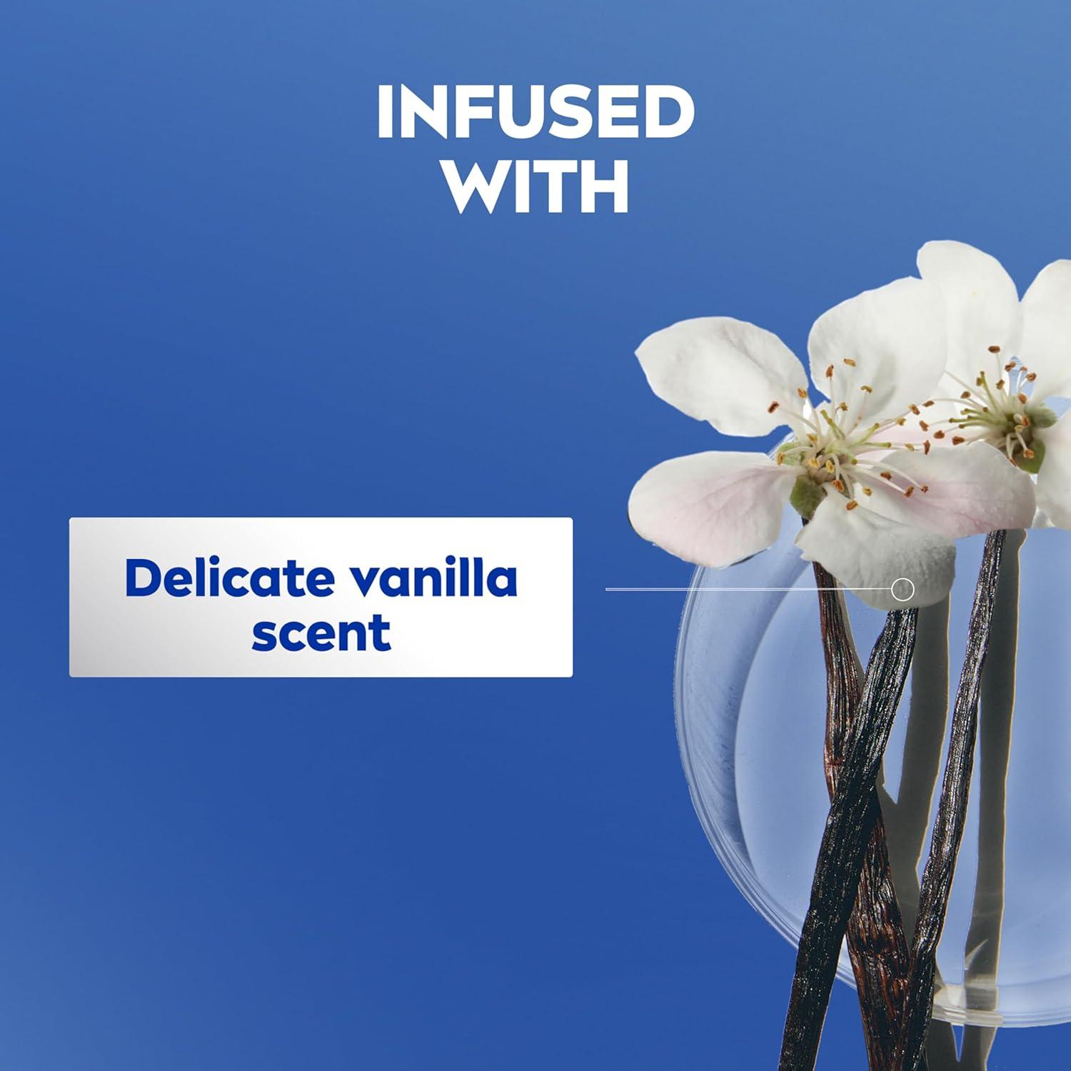 imageNIVEA Oil Infused Vanilla and Almond Oil Body Lotion for Women FastAbsorbing and NonGreasy Vanilla Scented Lotion Moisturizes for 48 Hours 169 Fl Oz Pump Bottle Pack of 3169 Fl Oz Pack of 3