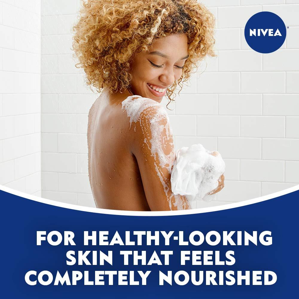 imageNIVEA Pampering Coconut and Almond Milk Body Wash with Nourishing Serum Moisturizing Body Wash for Women Enriched with Provitamin B5 and Vitamin E 20 Fl Oz BottleChocolate
