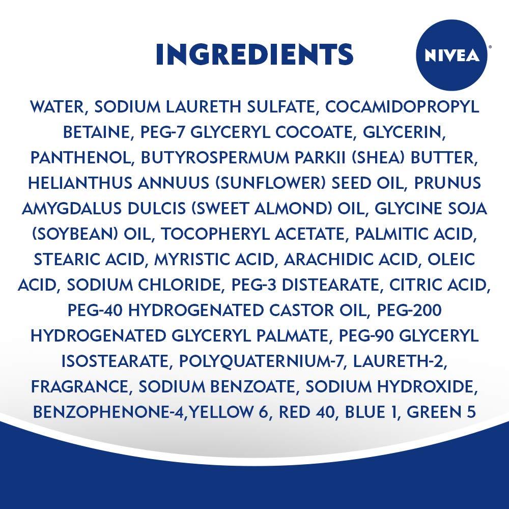 imageNIVEA Pampering Coconut and Almond Milk Body Wash with Nourishing Serum Moisturizing Body Wash for Women Enriched with Provitamin B5 and Vitamin E 20 Fl Oz BottleChocolate