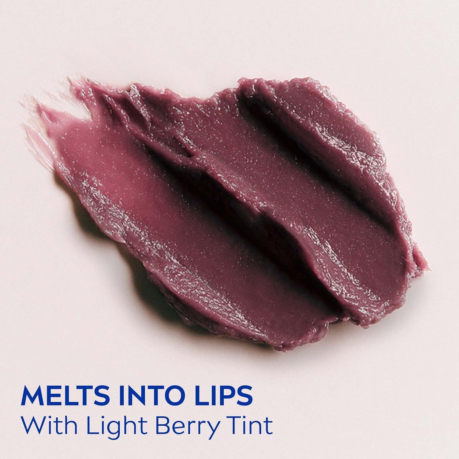 imageNIVEA Vegan Lip Care Acai Seed Oil and Shea Butter Lip Balm Stick 017 Oz Pack of 4Acai