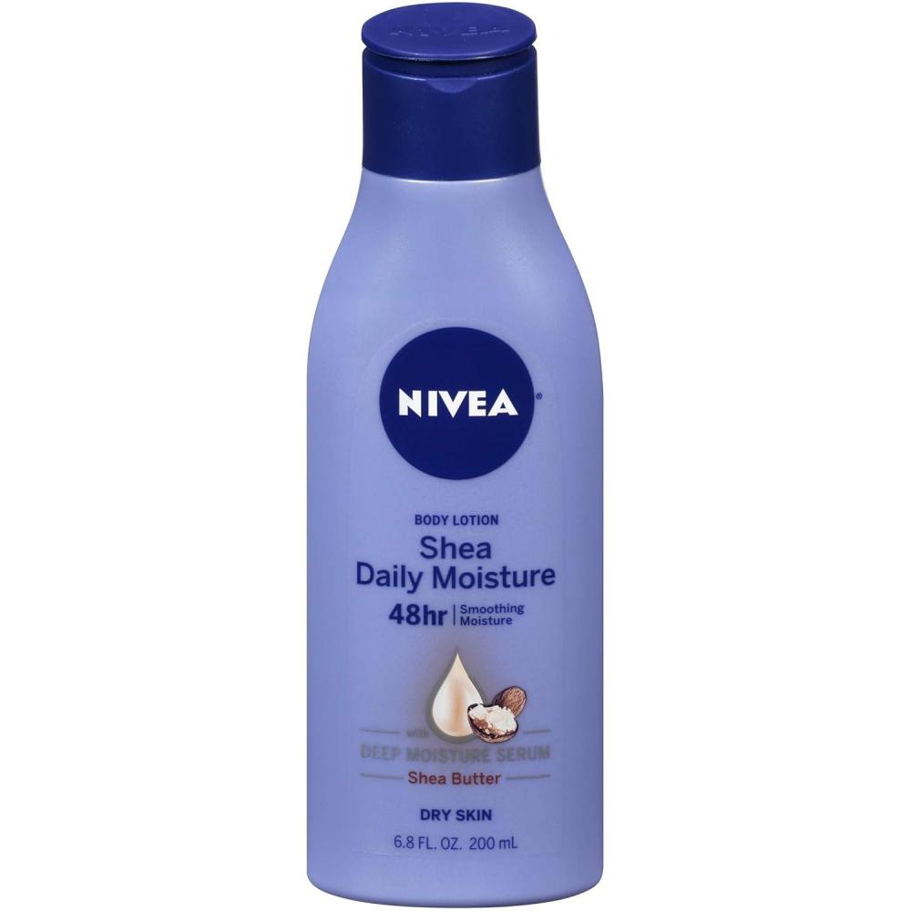 imageNIVEA Cocoa Butter Body Lotion for Dry Skin with Hyaluronic Acid Cocoa Butter and Deep Nourishing Serum 72Hour Body Moisturizer 338 Fl Oz Value Size Pump BottleShea