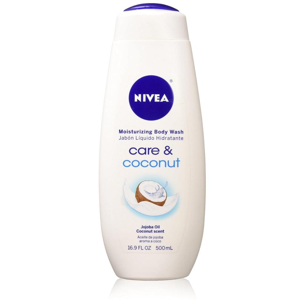 imageNIVEA Refreshing Wild Berries and Hibiscus Body Wash with Nourishing Serum Scented Body Wash for Women Enriched with Provitamin B5 and Vitamin E 20 Fl Oz BottleCoconut
