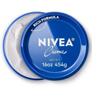 NIVEA Creme Face, Hand and Body Moisturizer Cream, Rich Body Cream for Dry Skin, Mothers Day Gifts, 16 Oz Jar(Creme Body)
