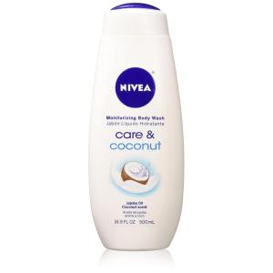 NIVEA Refreshing Wild Berries and Hibiscus Body Wash with Nourishing Serum, Scented Body Wash for Women, Enriched with Provitamin B5 and Vitamin E, 20 Fl Oz Bottle(Coconut)